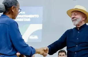 'Estamos preservando o que eles não preservaram', diz Lula na Amazônia (Foto: Ricardo Stuckert/Secom-PR)
