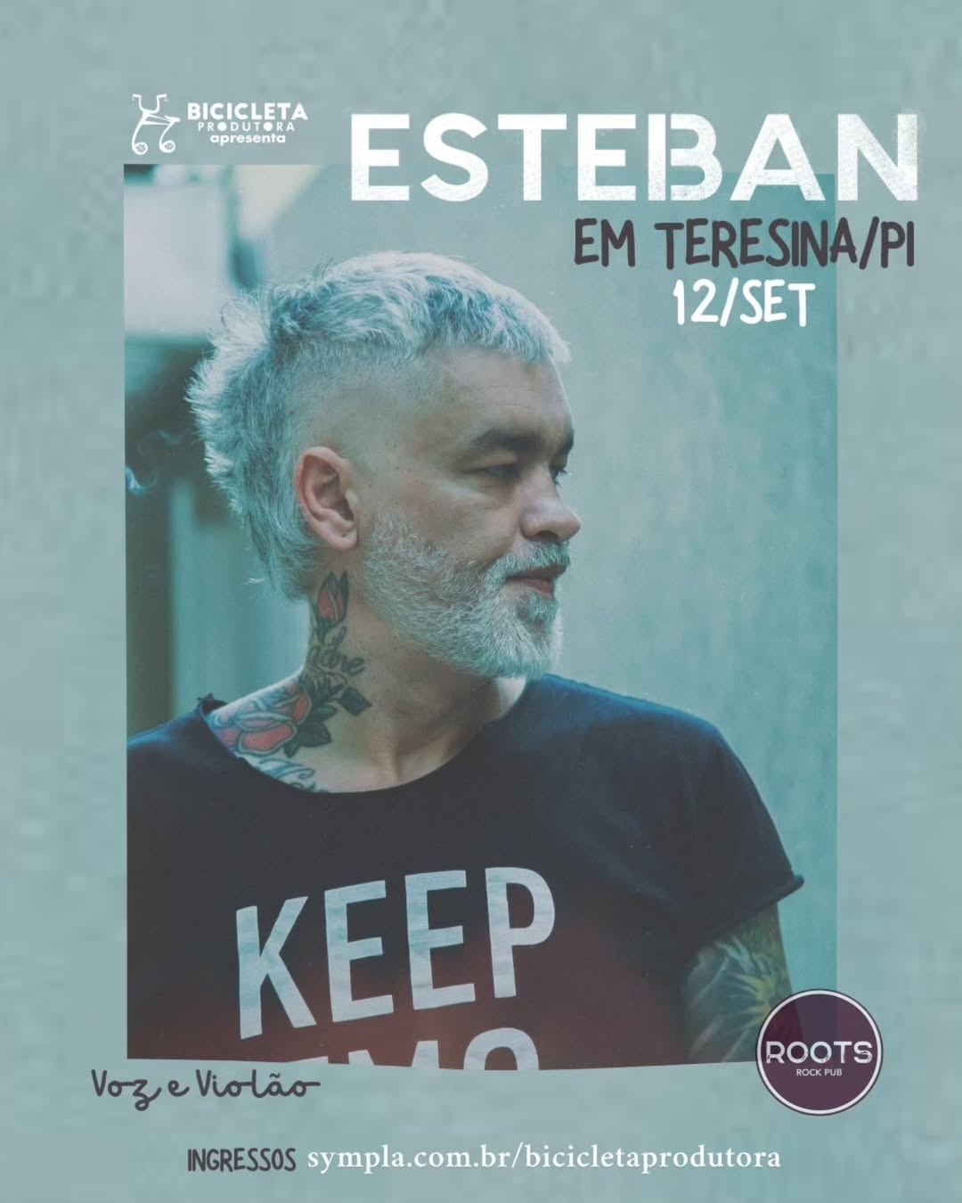 Esteban Tavares, destaque nacional da música emo, se apresenta em Teresina