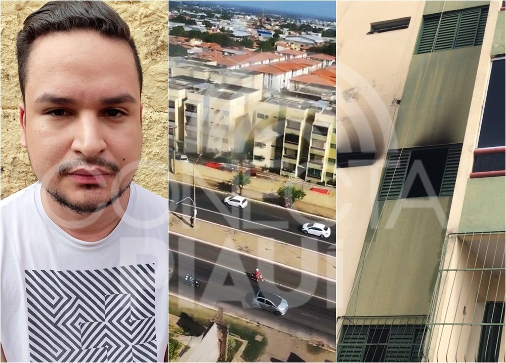 Estudante de Direito estava dormindo quando apartamento pegou fogo em Teresina
