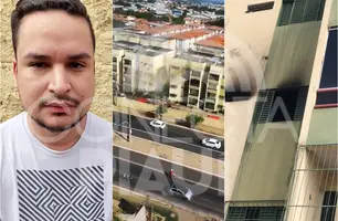 Estudante de Direito estava dormindo quando apartamento pegou fogo em Teresina (Foto: Reprodução)