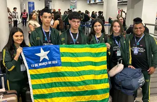 Estudantes piauienses embarcam para intercâmbio estudantil na Coreia do Sul (Foto: Conecta Piauí)