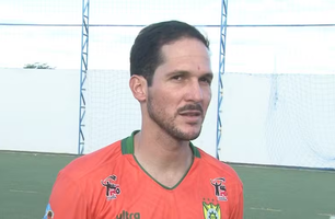 Felipe Sousa, Técnico do Picos (Foto: TV Picos)