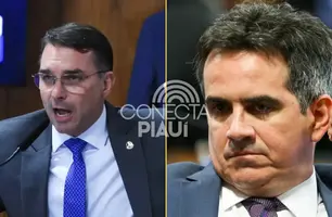 Flávio Bolsonaro reage duramente a Ciro Nogueira sobre as eleições de 2026 (Foto: Agência Brasil)