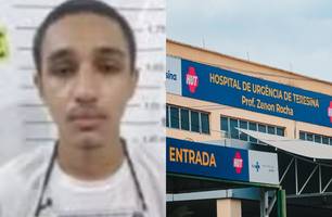 Foragido troca tiros com a polícia e acaba baleado na zona Leste de Teresina (Foto: Reprodução)