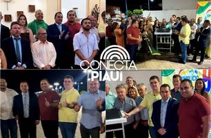 Georgiano Neto prestigia missa dos 92 anos de Simplício Mendes e inaugura obra (Foto: Reprodução)