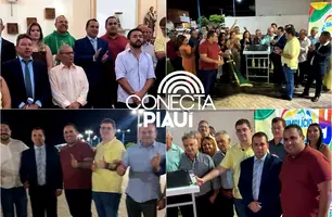 Georgiano Neto prestigia missa dos 92 anos de Simplício Mendes e inaugura obra (Foto: Reprodução)