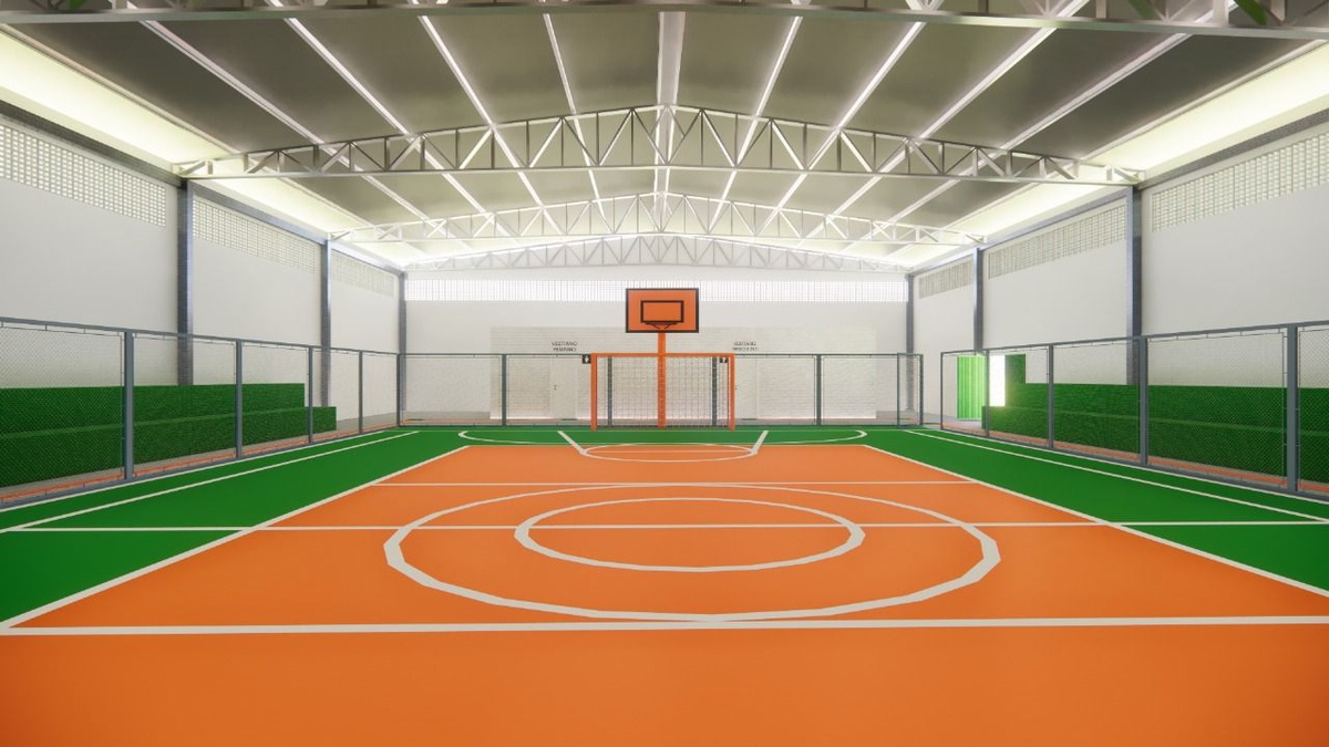 Ginásio Poliesportivo João Batista Pereira – Louro Rosa