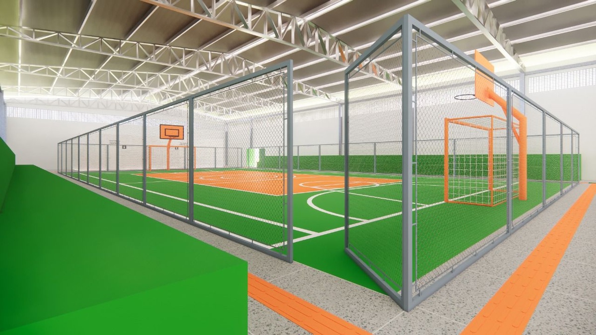 Ginásio Poliesportivo João Batista Pereira – Louro Rosa