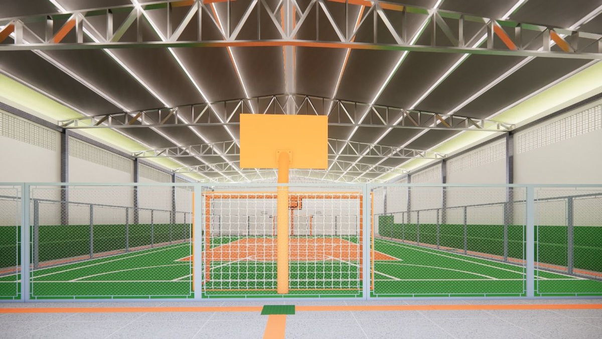 Ginásio Poliesportivo João Batista Pereira – Louro Rosa