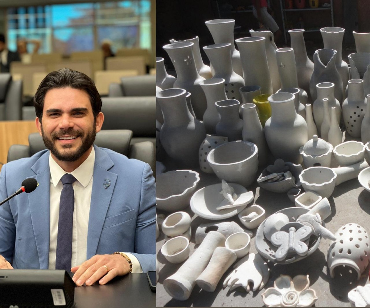 Governador sanciona projeto do deputado Dr. Marcus Vinícius e cerâmica de Argila Branca em Floriano vira patrimônio cultural do Piauí