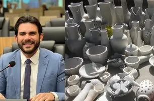 Governador sanciona projeto do deputado Dr. Marcus Vinícius e cerâmica de Argila Branca em Floriano vira patrimônio cultural do Piauí (Foto: Reprodução)