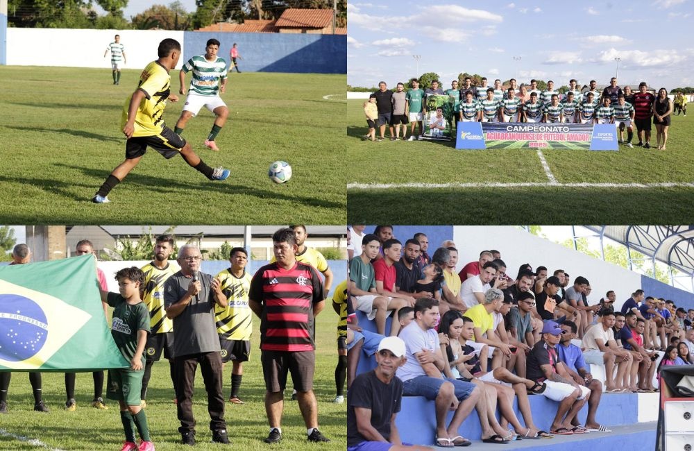 Grande abertura do Campeonato Aguabranquense é marcada por emoção e jogo incrível