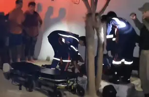 Homem é atacado a facadas em Parnaíba após perseguição; estado de saúde é grave (Foto: Reprodução)