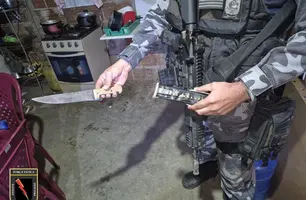 Homem é morto a facadas em Paulistana; suspeito é preso após cerco policial (Foto: Reprodução)