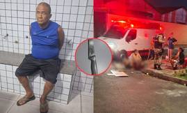 Homem é morto e mulher fica ferida após ataque com faca em Teresina (Foto: Reprodução)