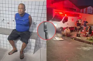 Homem é morto e mulher fica ferida após ataque com faca em Teresina (Foto: Reprodução)