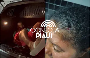 Homem é preso após agredir a própria mãe a pauladas em Parnaíba (Foto: Reprodução)