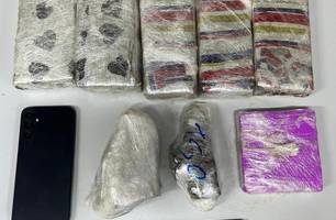 Homem é preso com cocaína e 'supermaconha' dentro de residência em Valença (Foto: Divulgação/PMPI)