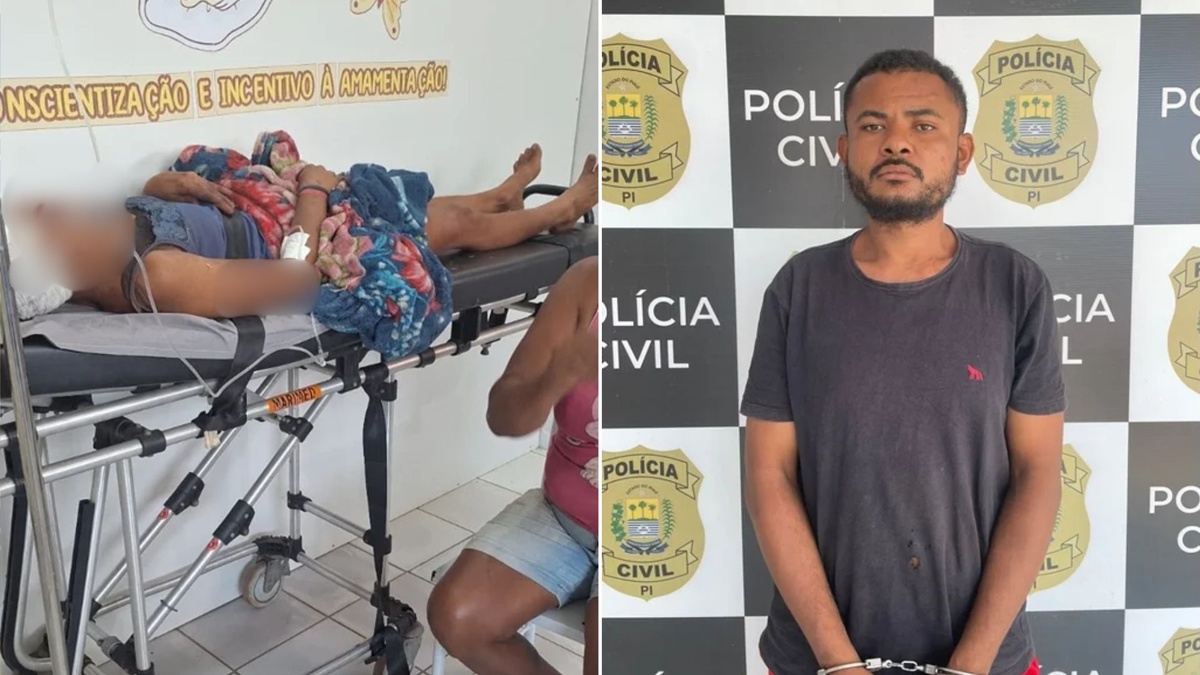 Homem é preso suspeito de estuprar e tentar matar companheira a facadas na cabeça