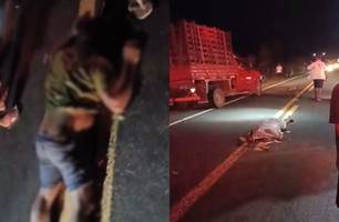 Homem morre em acidente de motocicleta em rodovia próxima a Cocal de Telha (Foto: Imagens enviadas ao Conecta Piauí)