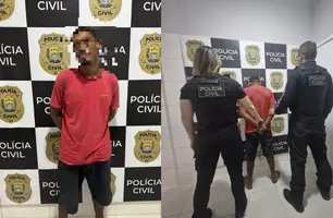 Homem procurado por arrombamento no Maranhão é preso no Centro de Teresina (Foto: Reprodução)