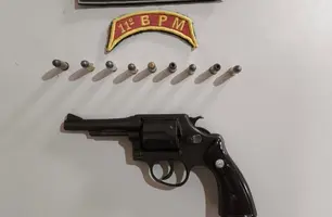 Homens confessam homicídio em bar e são presos com arma usada no crime (Foto: Reprodução)