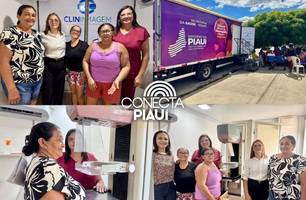 Hugo Napoleão recebe Carreta da Mamografia com atendimentos gratuitos (Foto: Reprodução)