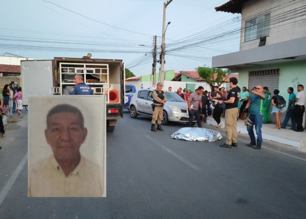 Idoso de 87 anos morre em grave acidente de trânsito em Parnaíba