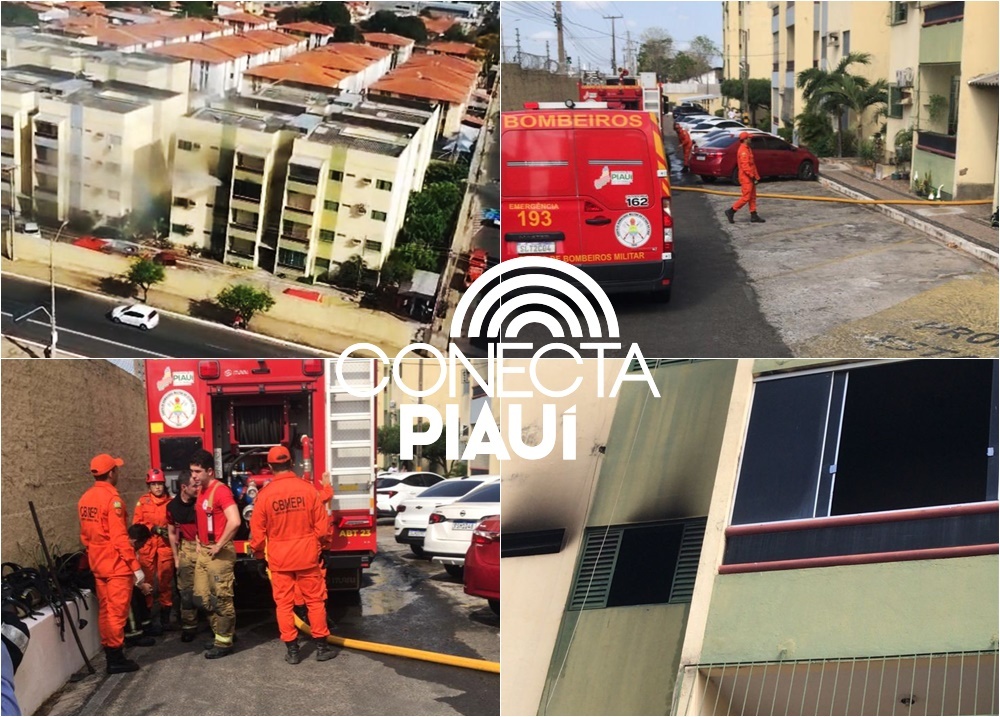 Incêndio atinge apartamento em condomínio na zona Sul de Teresina
