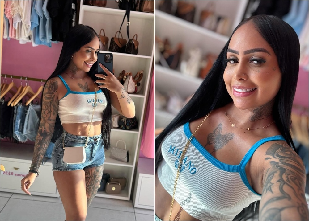 Influenciadora DJ Latina Gold é presa com malas prontas para viagem ao Chile
