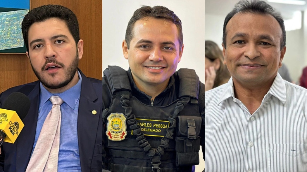 Jadyel Alencar, Charles Pessoa e Fabio Abreu