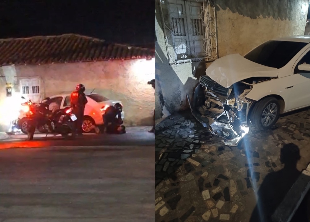 Jovem é preso após perseguição dirigindo carro roubado na zona Norte de Teresina