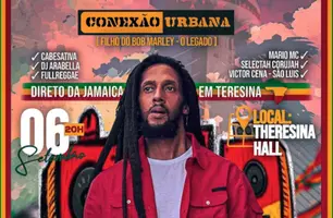 Julian Marley se apresenta em Teresina (Foto: Reprodução/Redes sociais)