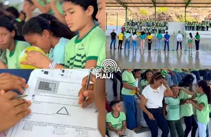 Lagoa do Piauí realiza força-tarefa com aulão preparatório para o SAEB (Foto: Reprodução)