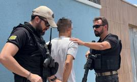 'Lorin da Sudeste' suspeito de homicídio é preso no Todos os Santos, em Teresina (Foto: Divulgação/DOT)