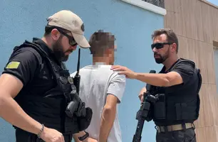 'Lorin da Sudeste' suspeito de homicídio é preso no Todos os Santos, em Teresina (Foto: Divulgação/DOT)