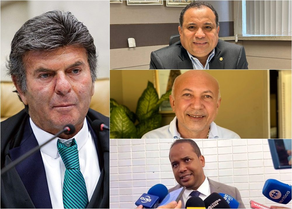 Luiz Fux, Warton Lacerda, Enzo Samuel e Evaldo Gomes.