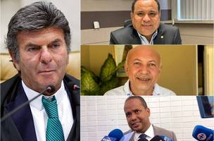 Luiz Fux, Warton Lacerda, Enzo Samuel e Evaldo Gomes. (Foto: Montagem / Conecta Piauí)