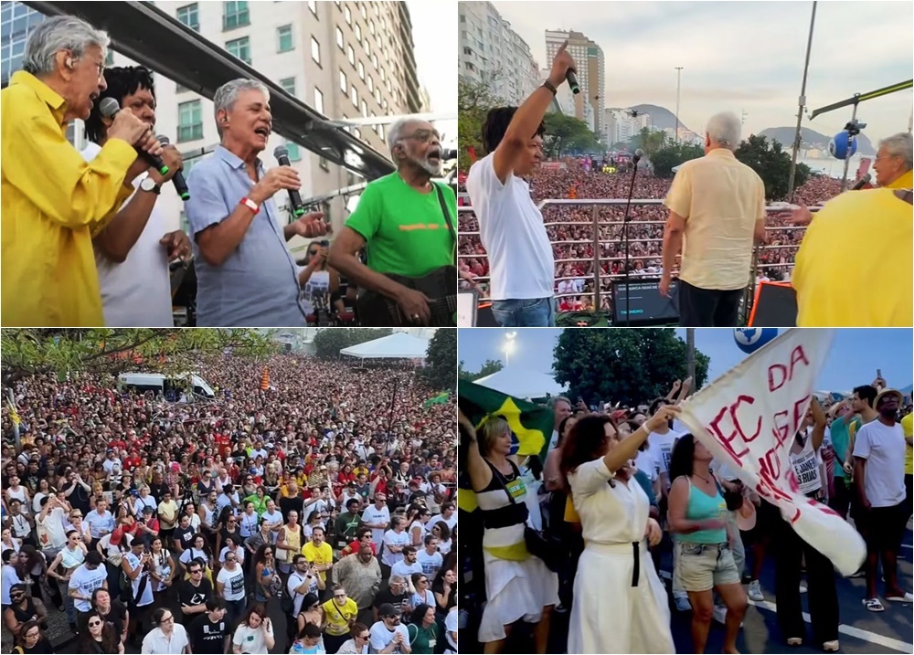 Manifestação da esquerda