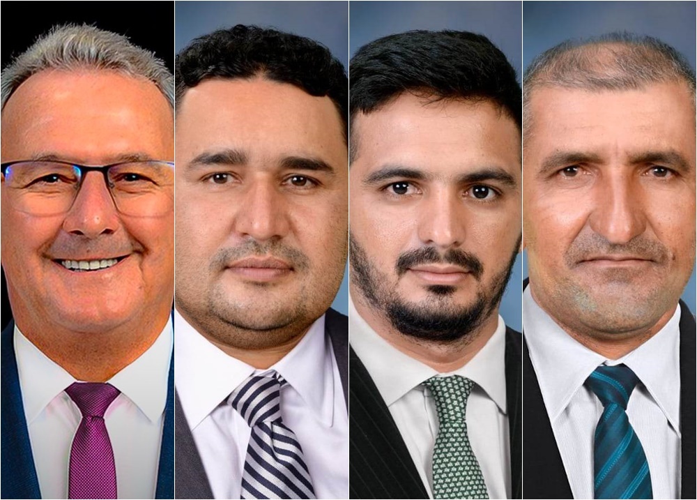 Mardone Ricardo, Pinheiro, Romério Padre e Valdeci Alves