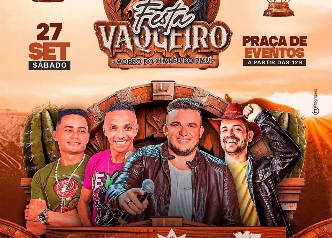 Morro do Chapéu realiza XXIII Festa do Vaqueiro com música e tradição local