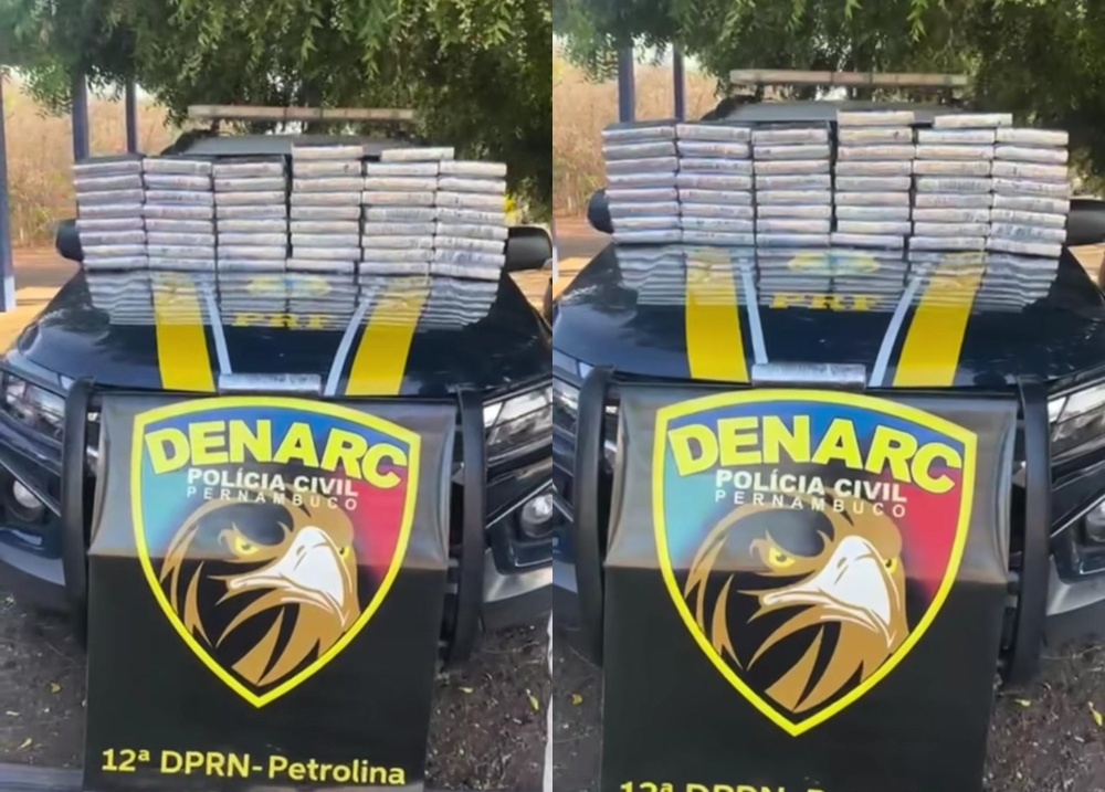 Motorista é preso com cocaína durante operação da PRF e Denarc em Picos