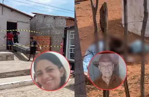 Mulher é morta a pauladas em Simões e suspeito é encontrado morto em Curral Novo (Foto: Reprodução)