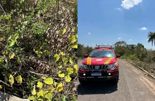 Mulher morre após cair de motocicleta de ponte na PI-111, entre Piripiri e Barras (Foto: Reprodução)