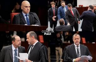 No 2° dia de julgamento, defesas de Bolsonaro e 3 réus questionam Moraes e delação (Foto: Hugo Barretos/Metrópoles)