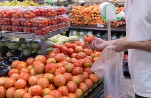 O preço do tomate caiu em 25 das 27 capitais em agosto, com variações entre -26,83%, em Brasília, e -3,13%, em Belém: maior oferta foi responsável pela queda do preço no varejo (Foto: Vitor Vasconcelos / Secom-PR)