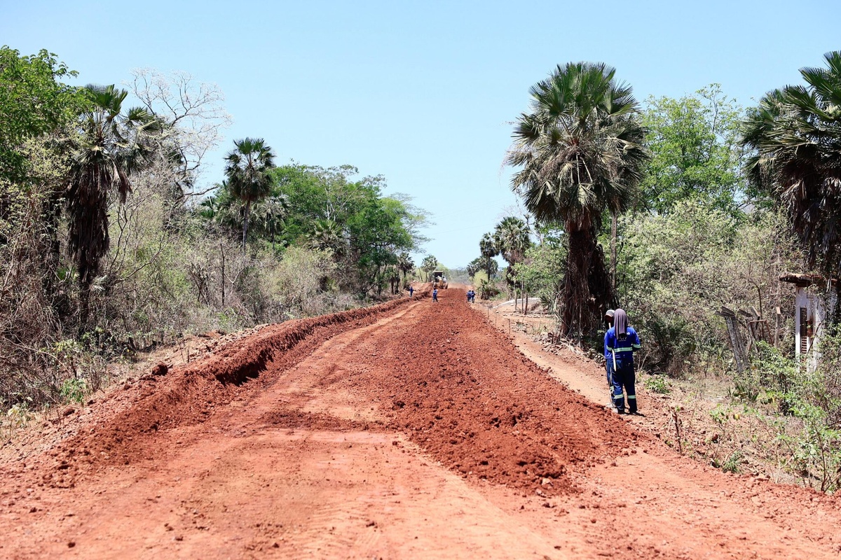 Obra da PI-353 está com mais de 80% dos trabalhos executados