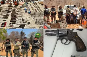 Operação no Piauí apreende armas, resgata animais e aplica R$110 mil em multas (Foto: Reprodução)
