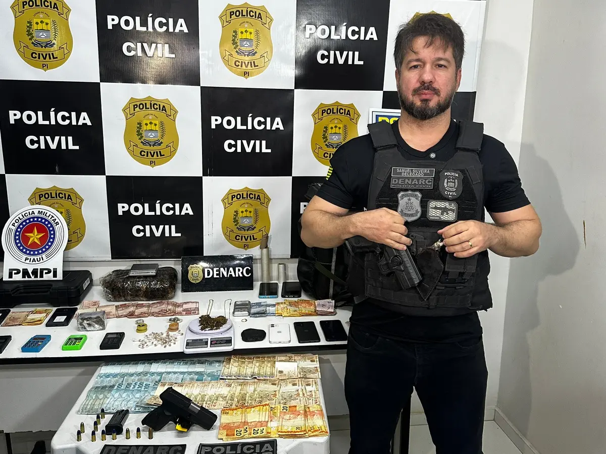 Operação prende filho de líder do Bonde dos 40 em Teresina