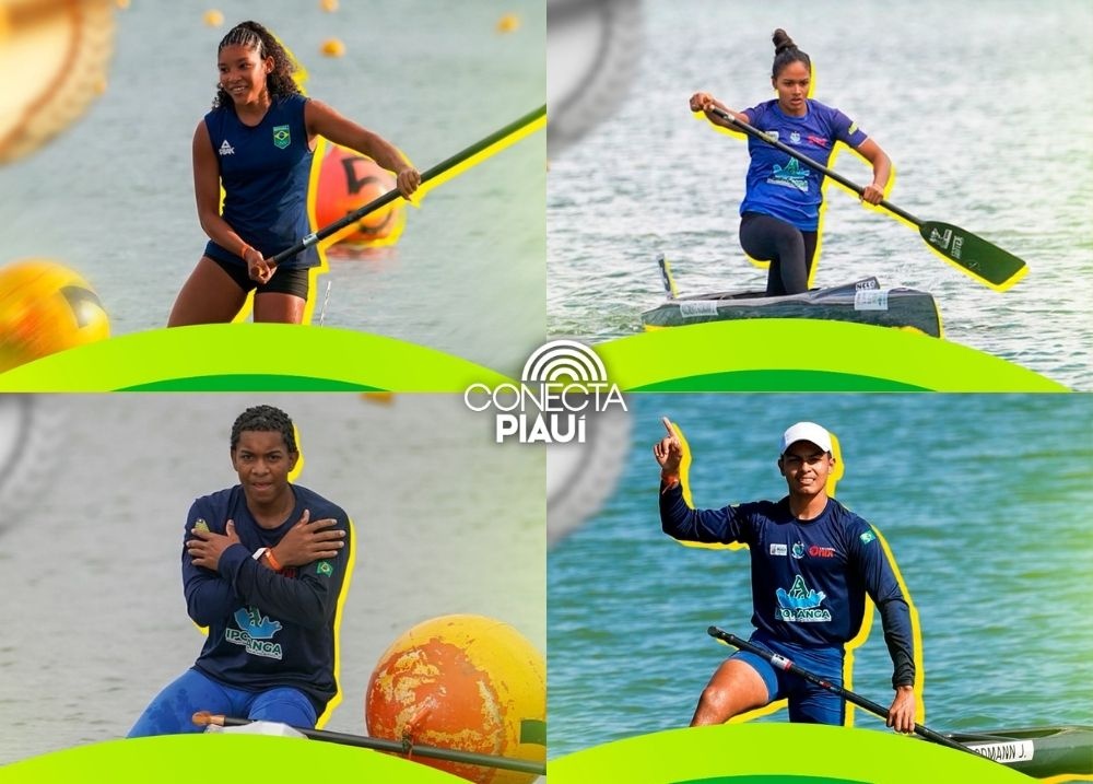 Orgulho: equipe de José de Freitas conquista 16 medalhas no Brasileiro de Canoagem